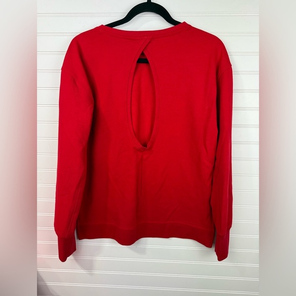 Victoria Sport Victoria’s Secret red keyhole back sweatshirt. Size XS. - Picture 2 of 6
